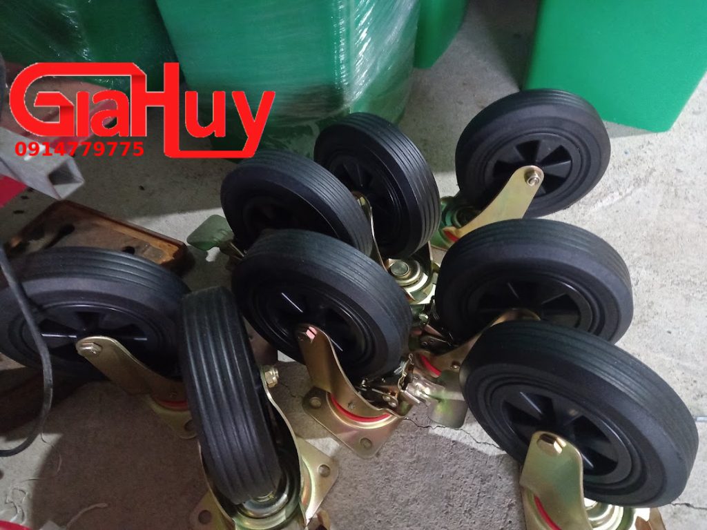 Phu kiện bánh xe cho thùng rác 660 lít