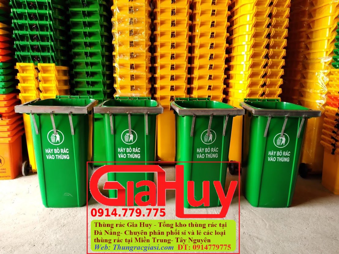 Top 3 thùng rác nhựa ứng dụng rộng rãi tại Đà Nẵng